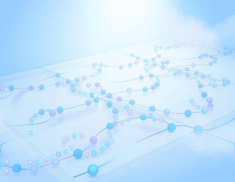 Firefly_Create a clean, cinematic visualization of signal connectivity through pattern emerge 662737